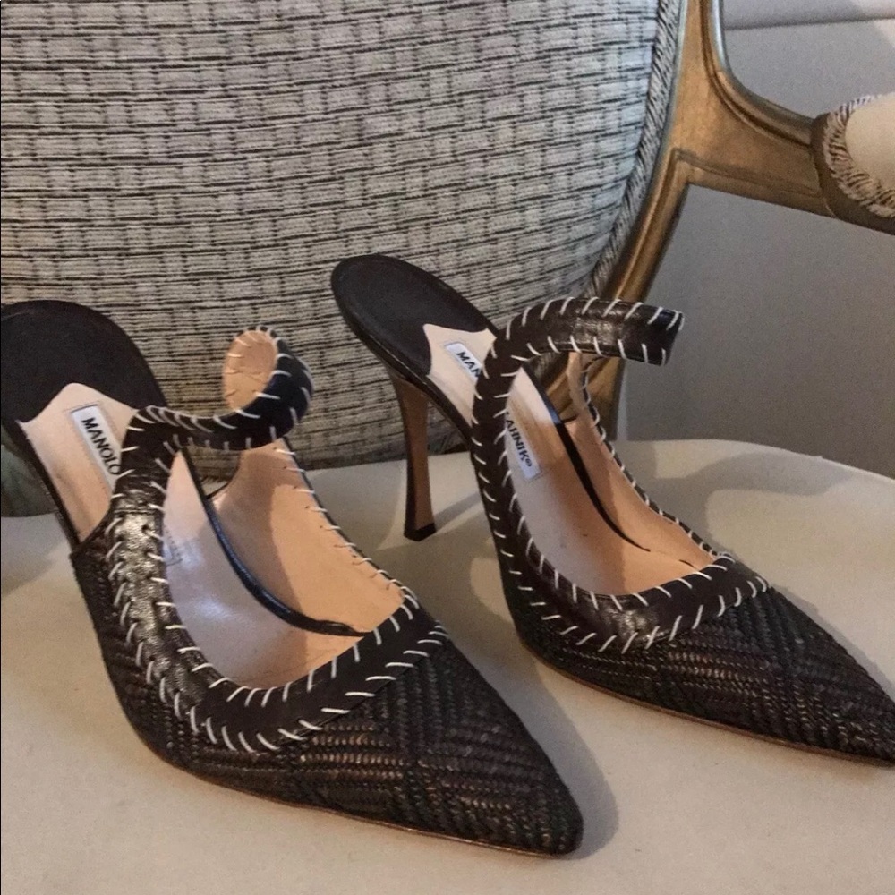 Manolo Blahnik Mules
